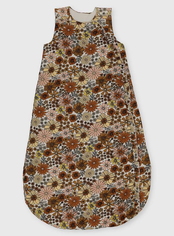 Buy Retro Floral Print 1.5 Tog Sleeping Bag 1218 months